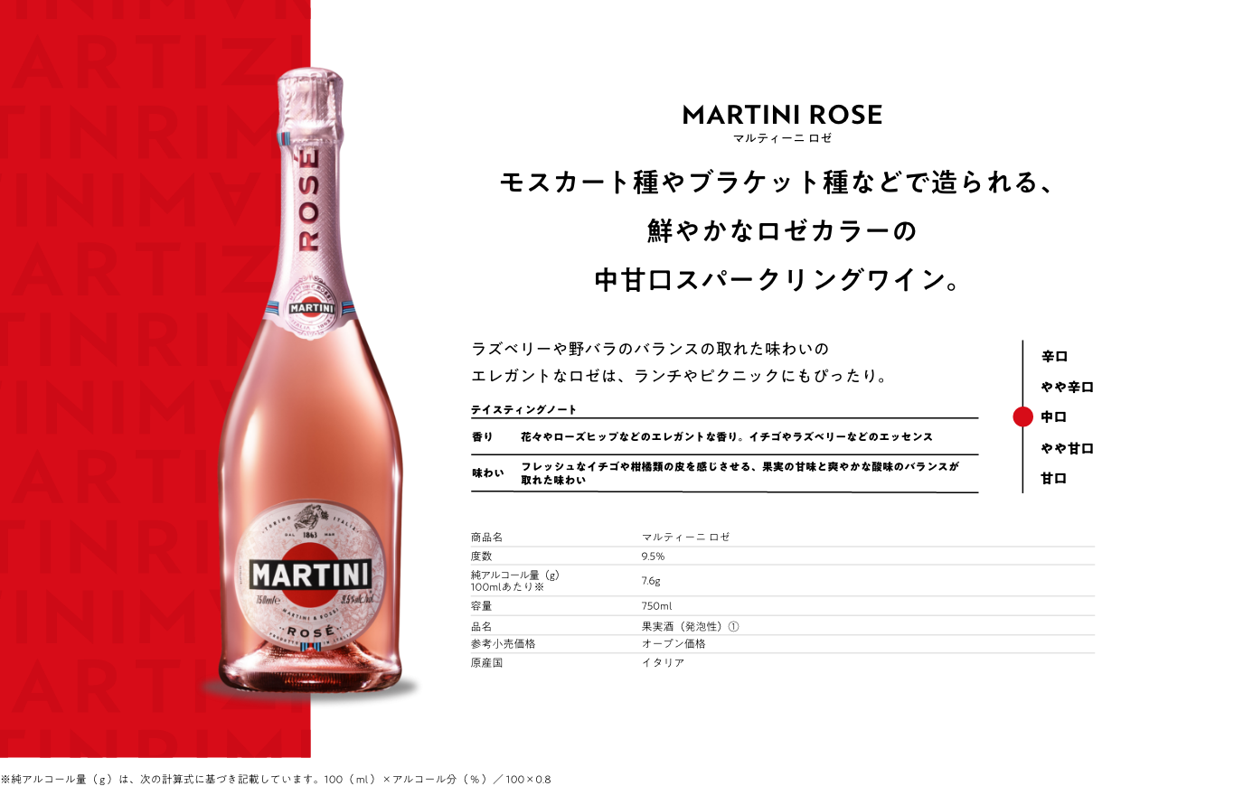 MARTINI ROSE